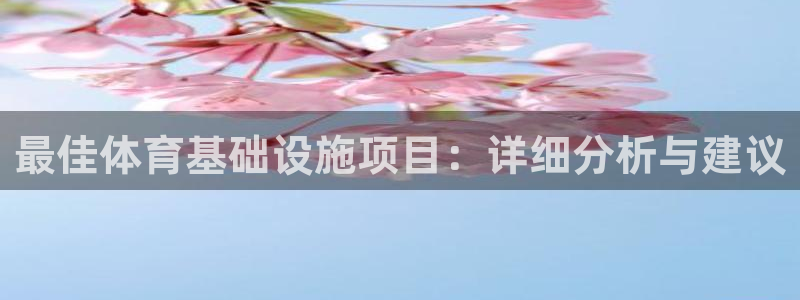 意昂体育4平台是正规平台吗：最佳体育基础设施项目：详
