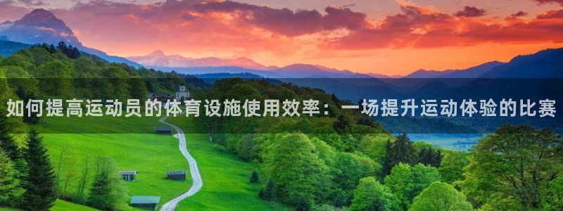 意昂平台体育：如何提高运动员的体育设施使用效率：一场