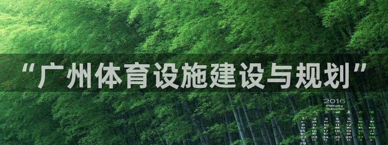 意昂体育4是干嘛的公司：“广州体育设施建设与规划”